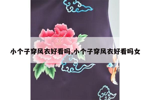 小个子穿风衣好看吗,小个子穿风衣好看吗女