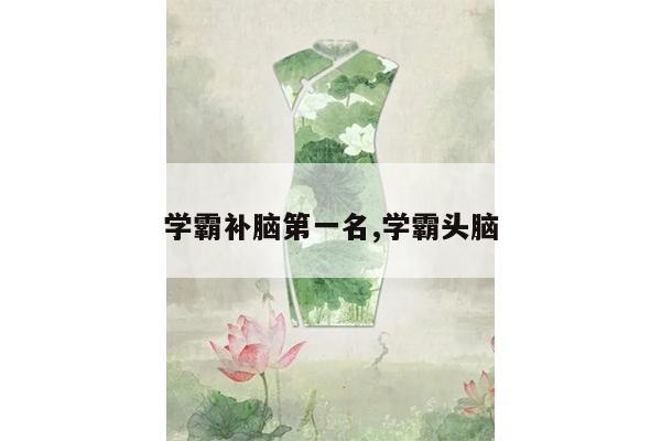 学霸补脑第一名,学霸头脑