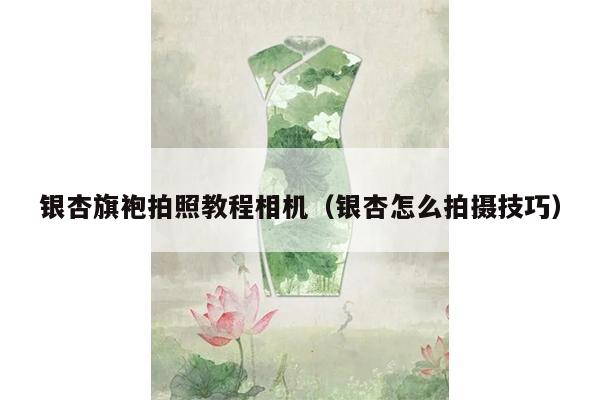 银杏旗袍拍照教程相机（银杏怎么拍摄技巧）